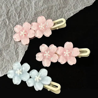 Jelly Sakura Cherry Blossom Hair Clips