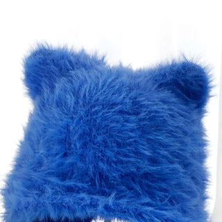 Fluffy Cat Ear Winter Hat – Faux Fur Warm Beanie