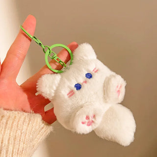 Kawaii Plush Keychains – Animal & Food Bag Charms