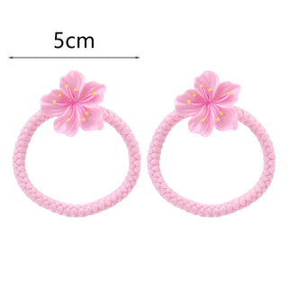 2/5pcs Sweet Pink Sakura Hair Accessories