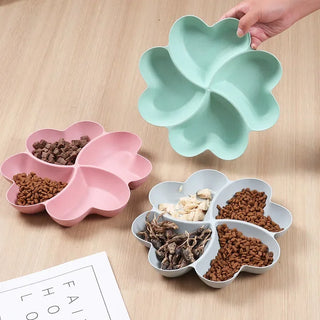 Heart Divided Snack Serving Tray