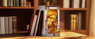 Sakura Wine Alley DIY Book Nook Kit with Lights