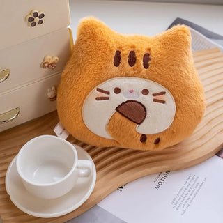 1PC Kawaii Biscuit Cat Plush