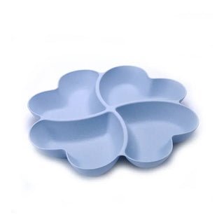 Heart Divided Snack Serving Tray