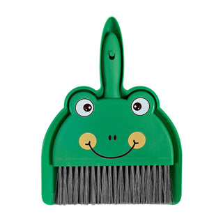 Little Animal Desk Brush & Dustpan Set