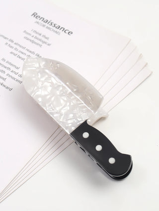 Joke Knife Halloween Hair Clip