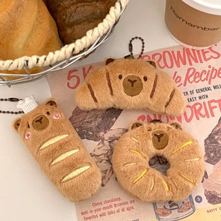 Kawaii Capybara & Food Plush Bag Charms