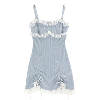 Sweet Lace Bow Kawaii Dress