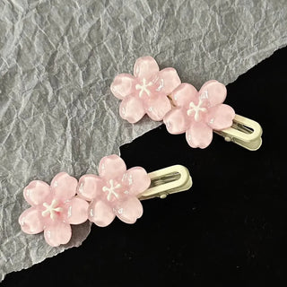 Jelly Sakura Cherry Blossom Hair Clips