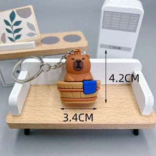 Cute Capybara Keychain