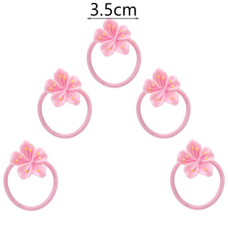 2/5pcs Sweet Pink Sakura Hair Accessories