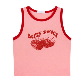 Berry Sweet Y2K Crop Tank Top