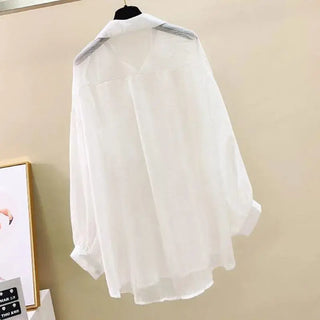 Lightweight Chiffon Summer Shirt