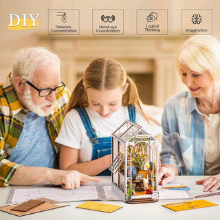Garden Shed DIY Book Nook Kit with Lights