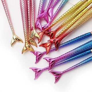 Four Piece Set Mermaid Makeup Brushes