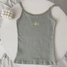Duck Eyelet Green