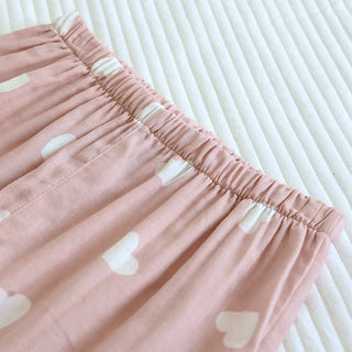 Sweet Hearts Cotton Long-Sleeve Pyjama Set