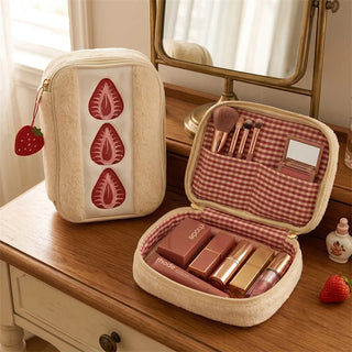 Strawberry Sandwich Makeup & Storage Bag