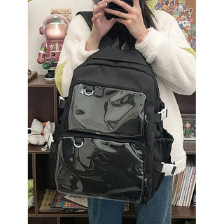 Kawaii ITA Backpack – Transparent Large Capacity School Bag