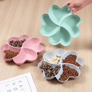 Heart Divided Snack Serving Tray
