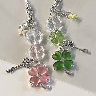 Crystal Lucky Charm Keychain