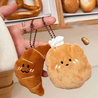 Little Bakery & Food Plush Keychain Charms
