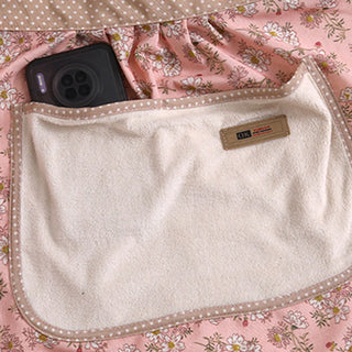 1 x Korean Style Pretty Frilly Baking / Cooking Canvas Apron with Pockets