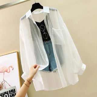 Lightweight Chiffon Summer Shirt