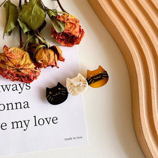 1 PC Cute Cat Hair Clip