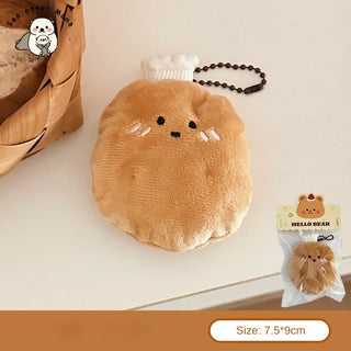 Little Bakery & Food Plush Keychain Charms