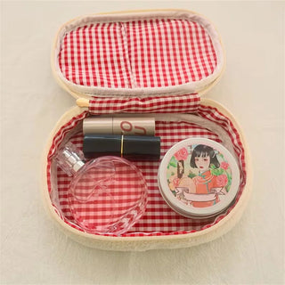 Strawberry Sandwich Makeup & Storage Bag