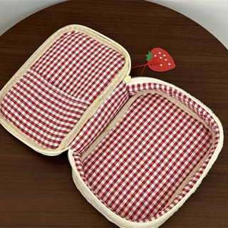 Strawberry Sandwich Makeup & Storage Bag