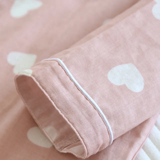 Sweet Hearts Cotton Long-Sleeve Pyjama Set