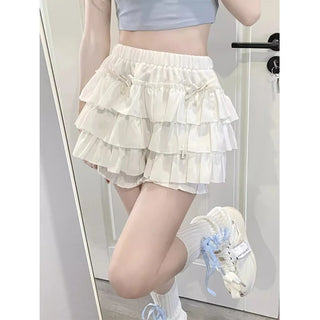 Y2K Sweet Ruffles Mini Skirt