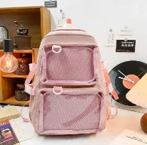 Kawaii ITA Backpack – Transparent Large Capacity School Bag