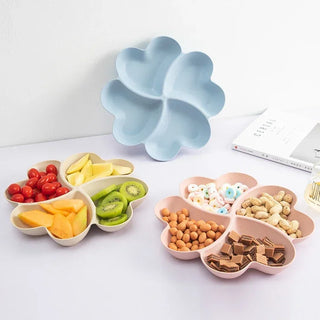 Heart Divided Snack Serving Tray