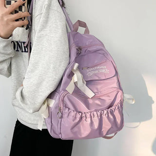 Cute Girl Pretty Bow Backpack
