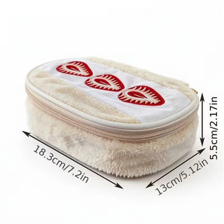 Strawberry Sandwich Makeup & Storage Bag
