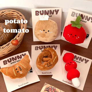 Little Bakery & Food Plush Keychain Charms