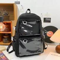 Kawaii ITA Backpack – Transparent Large Capacity School Bag