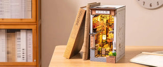Sakura Wine Alley DIY Book Nook Kit with Lights