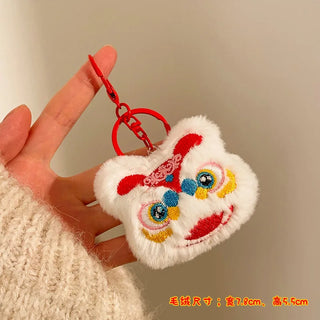 Kawaii Plush Keychains – Animal & Food Bag Charms