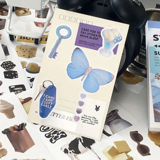 40 pcs/pack Cute Aesthetic Large Collage Sticker Book