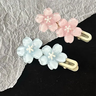 Jelly Sakura Cherry Blossom Hair Clips