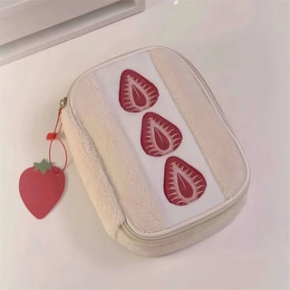 Strawberry Sandwich Makeup & Storage Bag