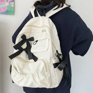 Cute Girl Pretty Bow Backpack