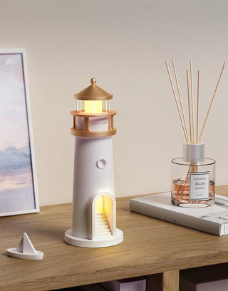 Moon Projection Lighthouse Lamp