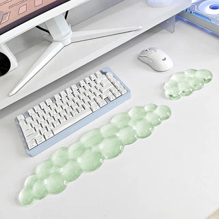 Cloud Keyboard and Mouse Wrist Rest
