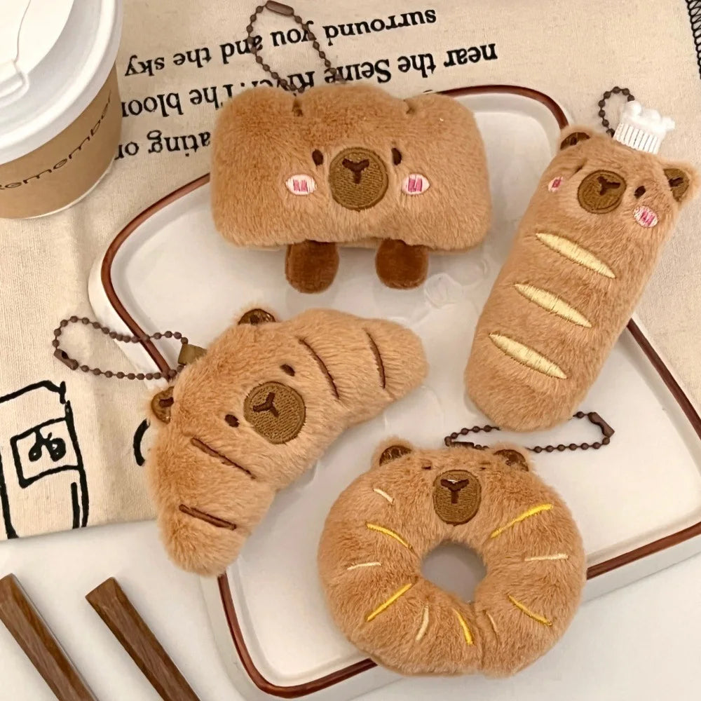 Kawaii Capybara & Food Plush Bag Charms – The Kawaii Shoppu