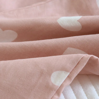Sweet Hearts Cotton Long-Sleeve Pyjama Set